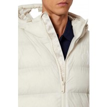 CALVIN KLEIN JEANS LS NYLON MONOGRAM PUFFER JKT ΜΠΟΥΦΑΝ ΑΝΔΡΙΚΟ ECRU