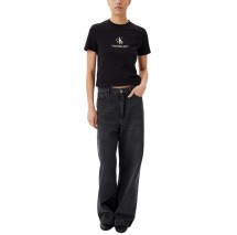 CALVIN KLEIN JEANS SHADOW GRAPHIC REGULAR TEE T-SHIRT ΜΠΛΟΥΖΑ ΓΥΝΑΙΚΕΙΑ BLACK