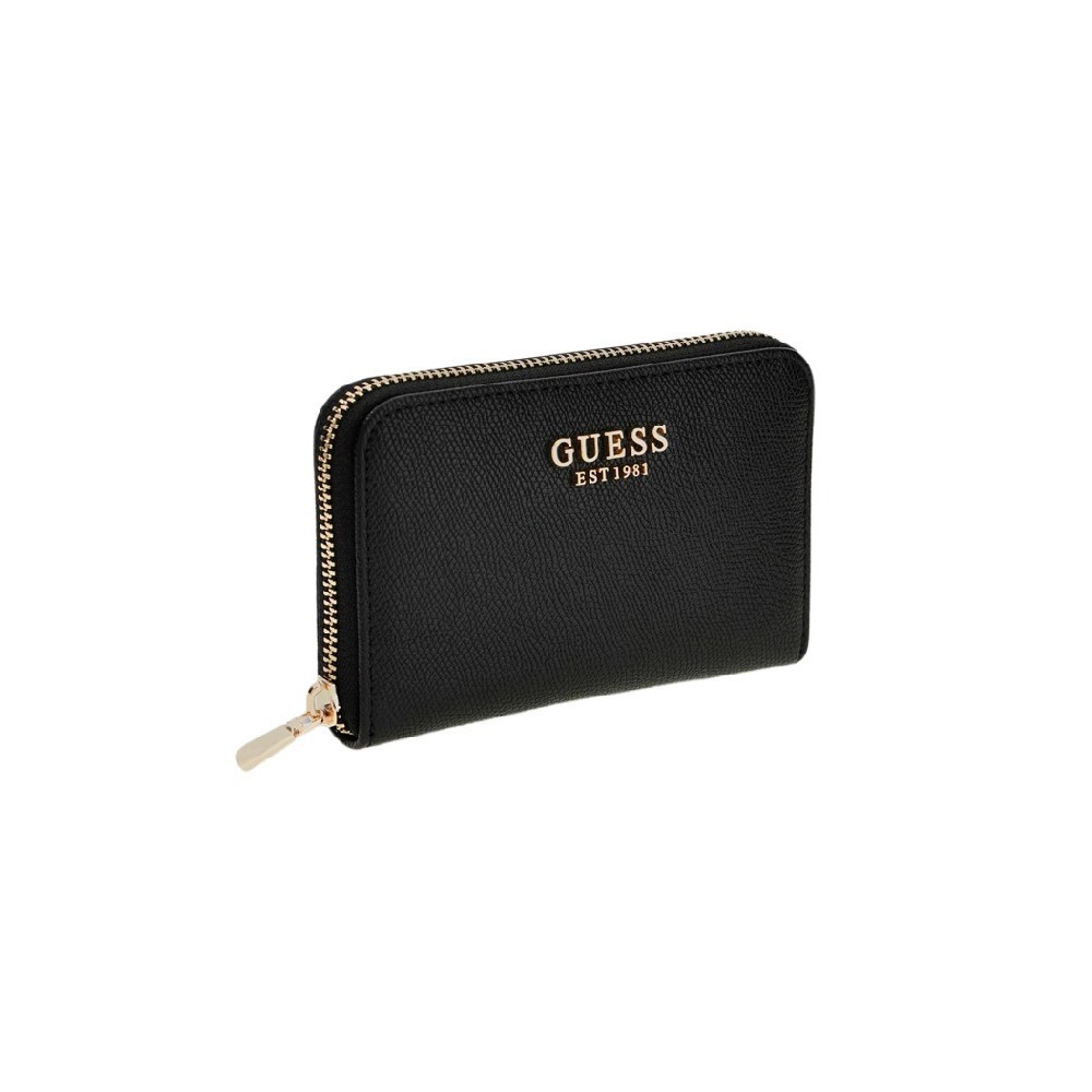 GUESS AMORETTE SLG MED ZIP AROUND ΠΟΡΤΟΦΟΛΙ ΓΥΝΑΙΚΕΙΟ BLACK