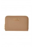 GUESS AMORETTE SLG MED ZIP AROUND ΠΟΡΤΟΦΟΛΙ ΓΥΝΑΙΚΕΙΟ BEIGE