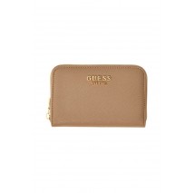 GUESS AMORETTE SLG MED ZIP AROUND ΠΟΡΤΟΦΟΛΙ ΓΥΝΑΙΚΕΙΟ BEIGE