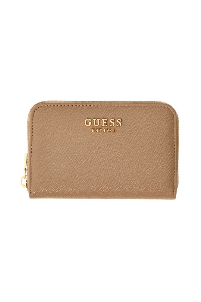 GUESS AMORETTE SLG MED ZIP AROUND ΠΟΡΤΟΦΟΛΙ ΓΥΝΑΙΚΕΙΟ BEIGE