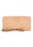 GUESS GIULLY SLG CHEQUE ORGANIZER ΑΞΕΣΟΥΑΡ ΠΟΡΤΟΦΟΛΙ  ΓΥΝΑΙΚΕΙΟ BEIGE