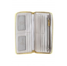 GUESS GIULLY SLG CHEQUE ORGANIZER ΑΞΕΣΟΥΑΡ ΠΟΡΤΟΦΟΛΙ  ΓΥΝΑΙΚΕΙΟ YELLOW