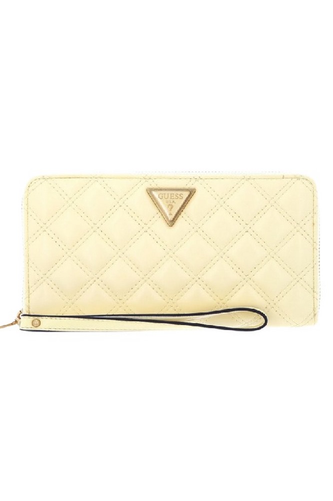 GUESS GIULLY SLG CHEQUE ORGANIZER ΑΞΕΣΟΥΑΡ ΠΟΡΤΟΦΟΛΙ  ΓΥΝΑΙΚΕΙΟ YELLOW