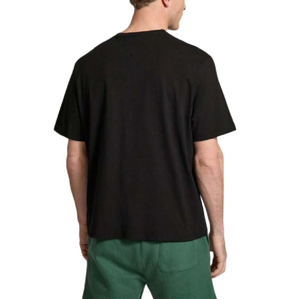 TOMMY JEANS 90S BLOCK T-SHIRT ΜΠΛΟΥΖΑ ΑΝΔΡΙΚΗ BLACK