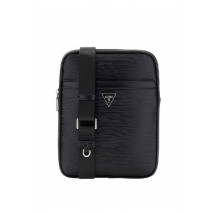 GUESS MILANO CROSSBODY FLAT HMMIPWP6223 ΤΣΑΝΤΑ ΑΝΔΡΙΚΗ BLACK