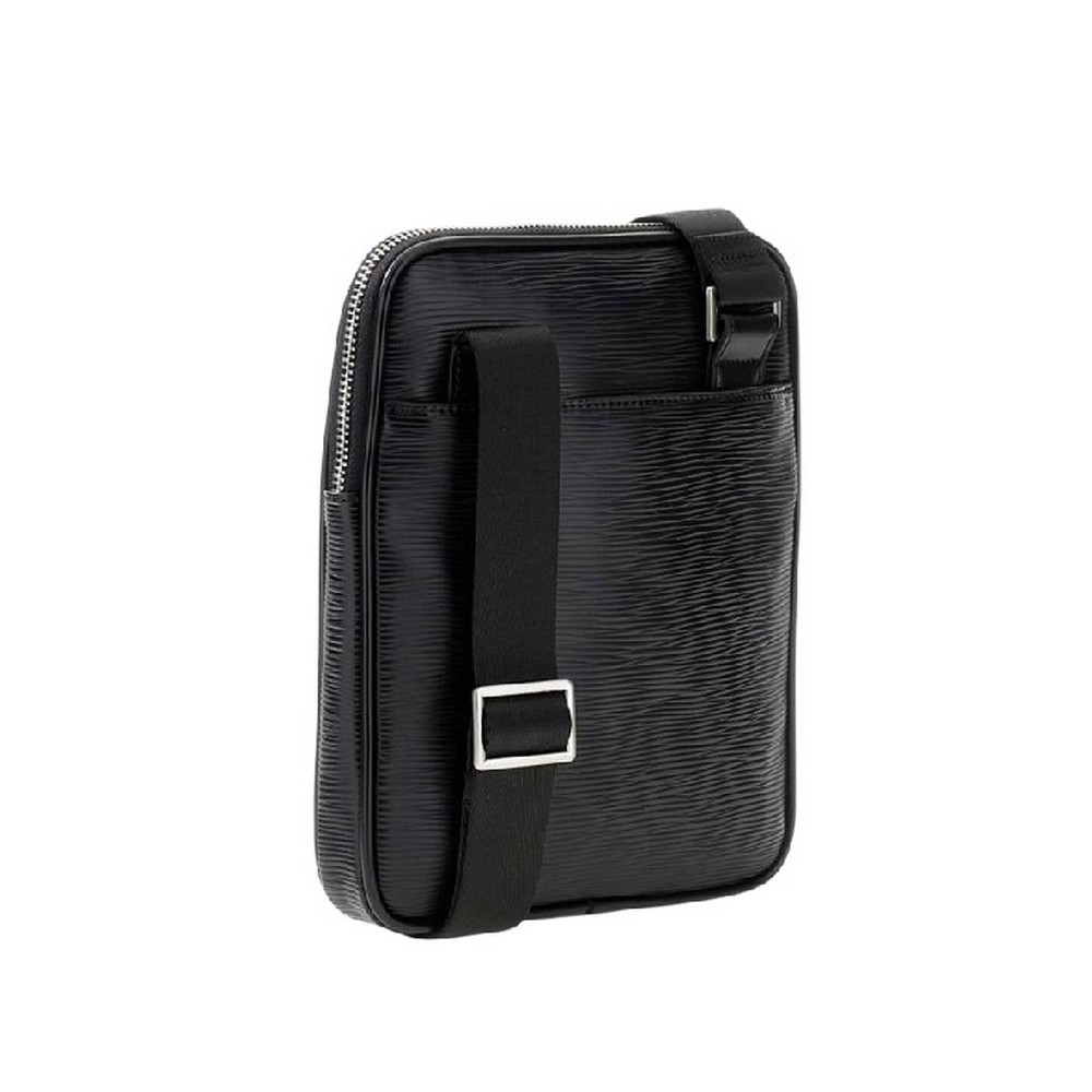 GUESS MILANO CROSSBODY FLAT HMMIPWP6223 ΤΣΑΝΤΑ ΑΝΔΡΙΚΗ BLACK