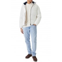 TOMMY JEANS ESSENTIAL DOWN JACKET ΜΠΟΥΦΑΝ ΑΝΔΡΙΚΟ ECRU