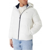 TOMMY JEANS ESSENTIAL DOWN JACKET ΜΠΟΥΦΑΝ ΑΝΔΡΙΚΟ ECRU