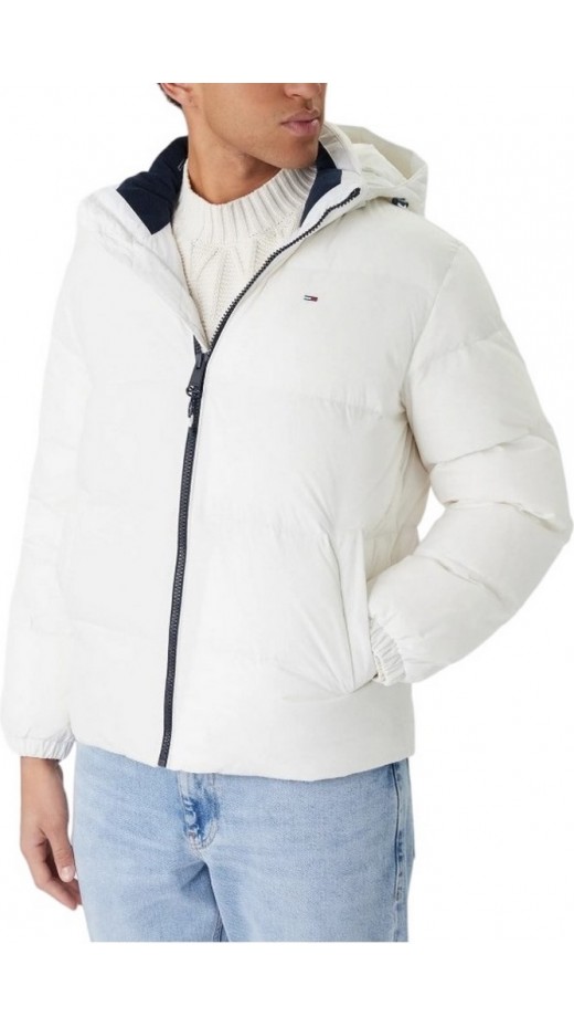 TOMMY JEANS ESSENTIAL DOWN JACKET ΜΠΟΥΦΑΝ ΑΝΔΡΙΚΟ ECRU