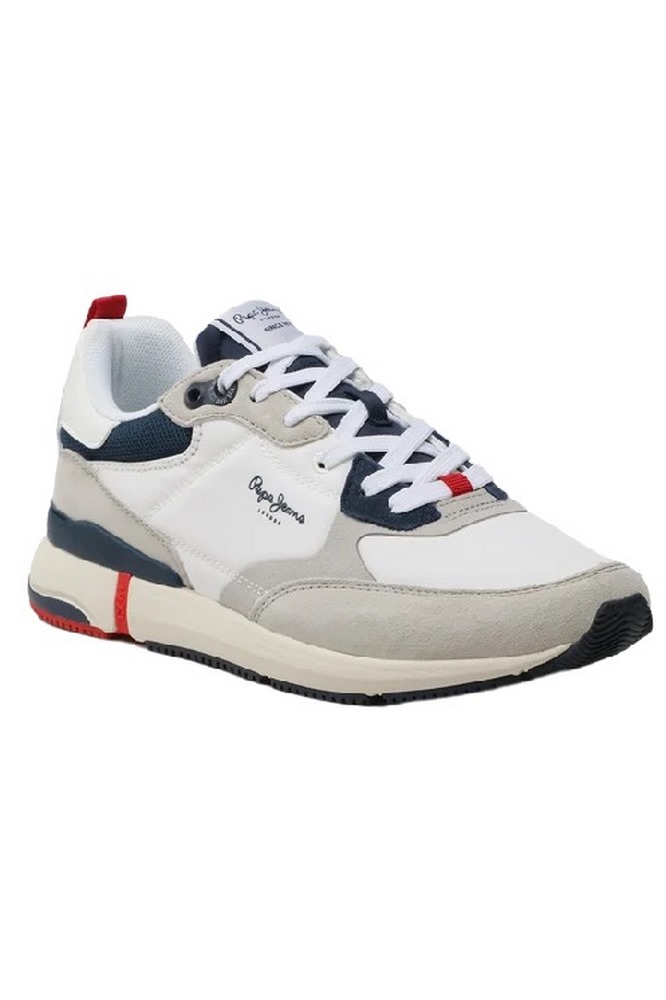 PEPE JEANS LONDON PRO VINT ΠΑΠΟΥΤΣΙ ΑΝΔΡΙΚΟ WHITE