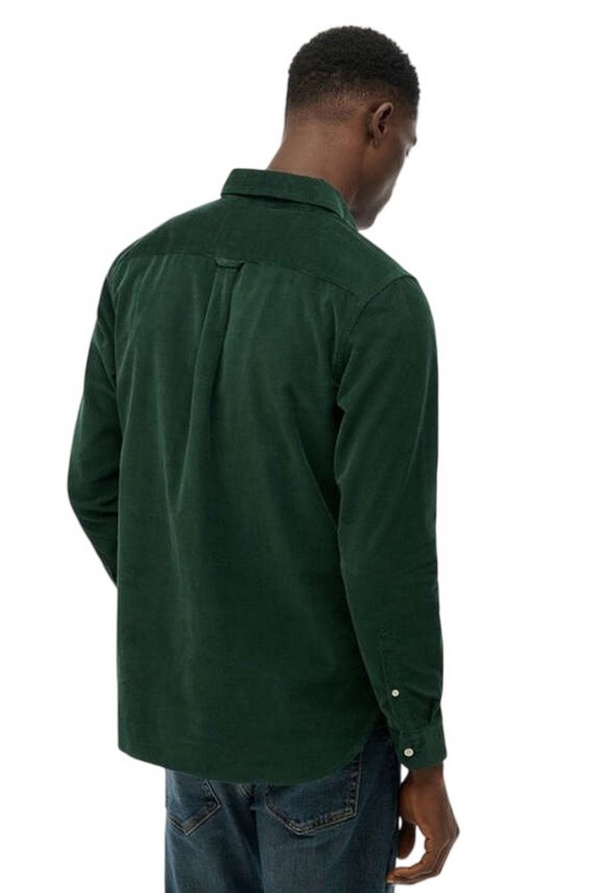 SUPERDRY D3 STUD CLASSIC NEEDLE CORD SHIRT ΠΟΥΚΑΜΙΣΟ ΑΝΔΡΙΚΟ GREEN