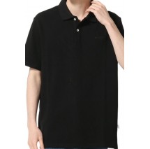 GUESS POLO T-SHIRT ΜΠΛΟΥΖΑ ΑΝΔΡΙΚΗ BLACK