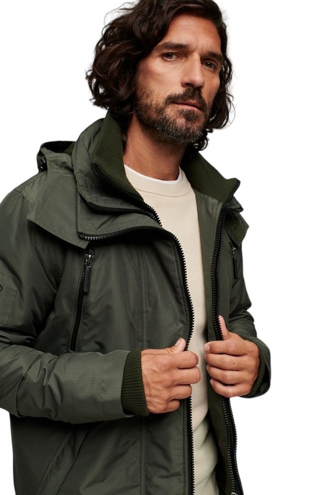 SUPERDRY D5 SDCD MOUNTAIN WINDCHEATER ΜΠΟΥΦΑΝ ΑΝΔΡΙΚΟ OLIVE
