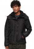 SUPERDRY D5 SDCD MOUNTAIN WINDCHEATER ΜΠΟΥΦΑΝ ΑΝΔΡΙΚΟ BLACK