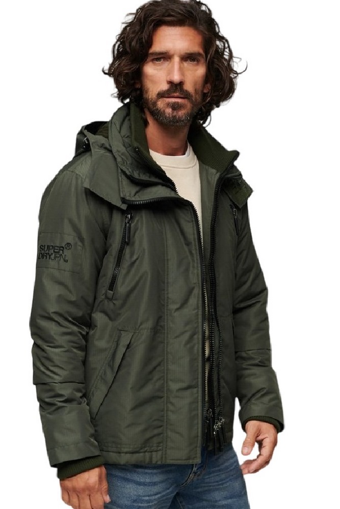 SUPERDRY D5 SDCD MOUNTAIN WINDCHEATER ΜΠΟΥΦΑΝ ΑΝΔΡΙΚΟ OLIVE
