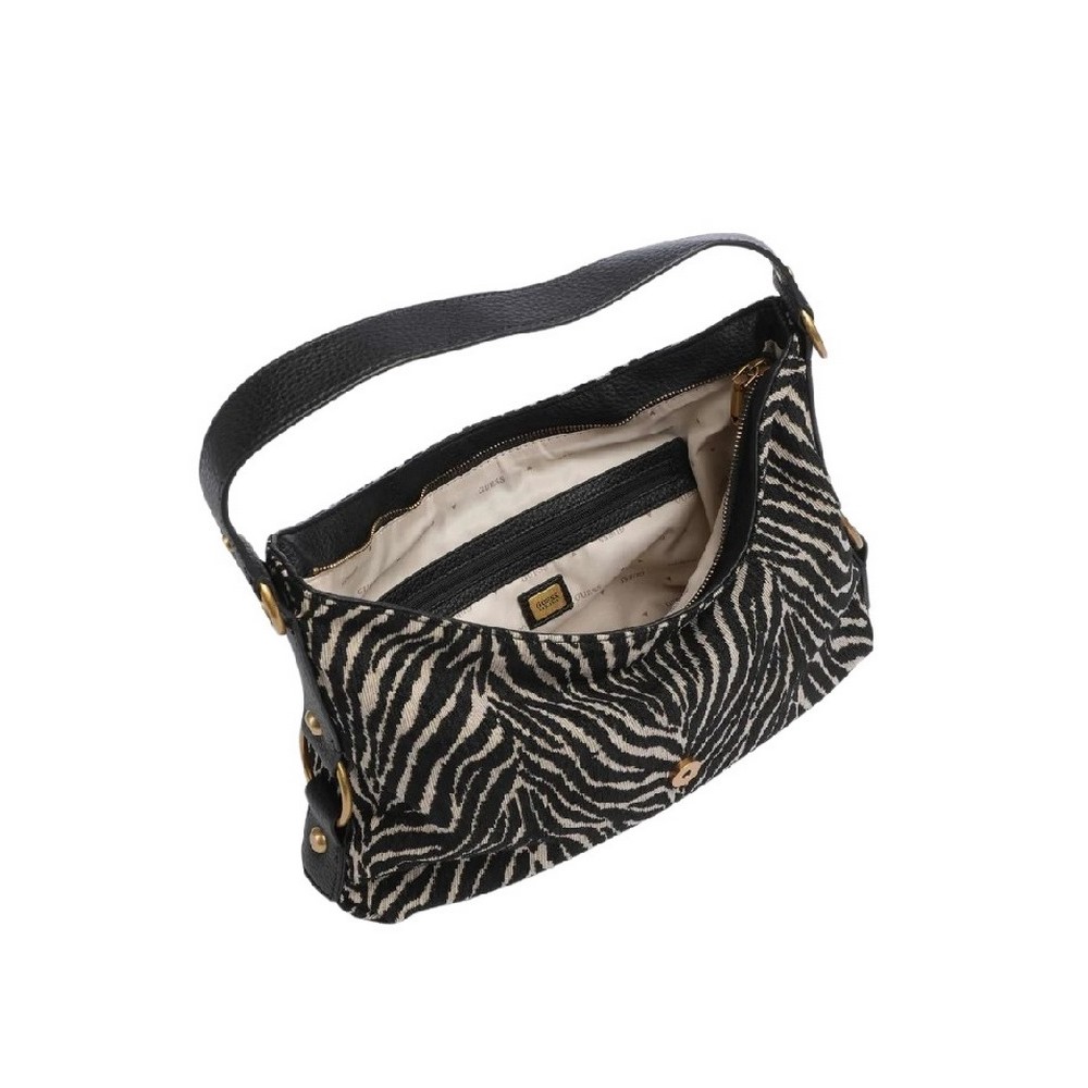 GUESS CAMDEN SHOULDER BAG ΤΣΑΝΤΑ ΓΥΝΑΙΚΕΙΑ BLACK