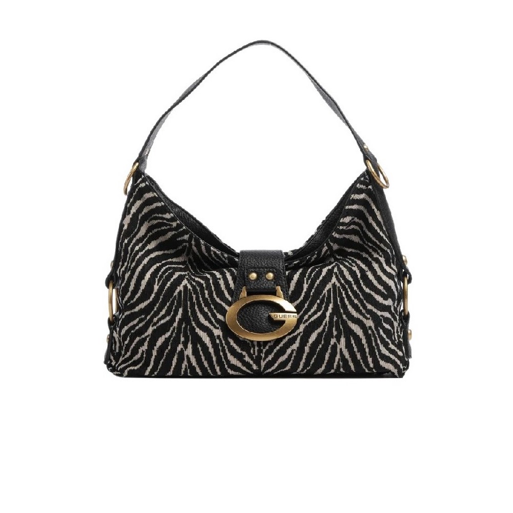 GUESS CAMDEN SHOULDER BAG ΤΣΑΝΤΑ ΓΥΝΑΙΚΕΙΑ BLACK