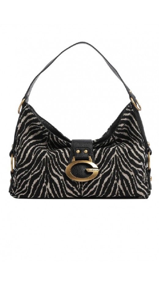 GUESS CAMDEN SHOULDER BAG ΤΣΑΝΤΑ ΓΥΝΑΙΚΕΙΑ BLACK