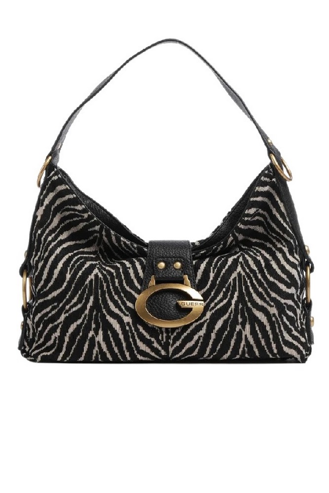 GUESS CAMDEN SHOULDER BAG ΤΣΑΝΤΑ ΓΥΝΑΙΚΕΙΑ BLACK