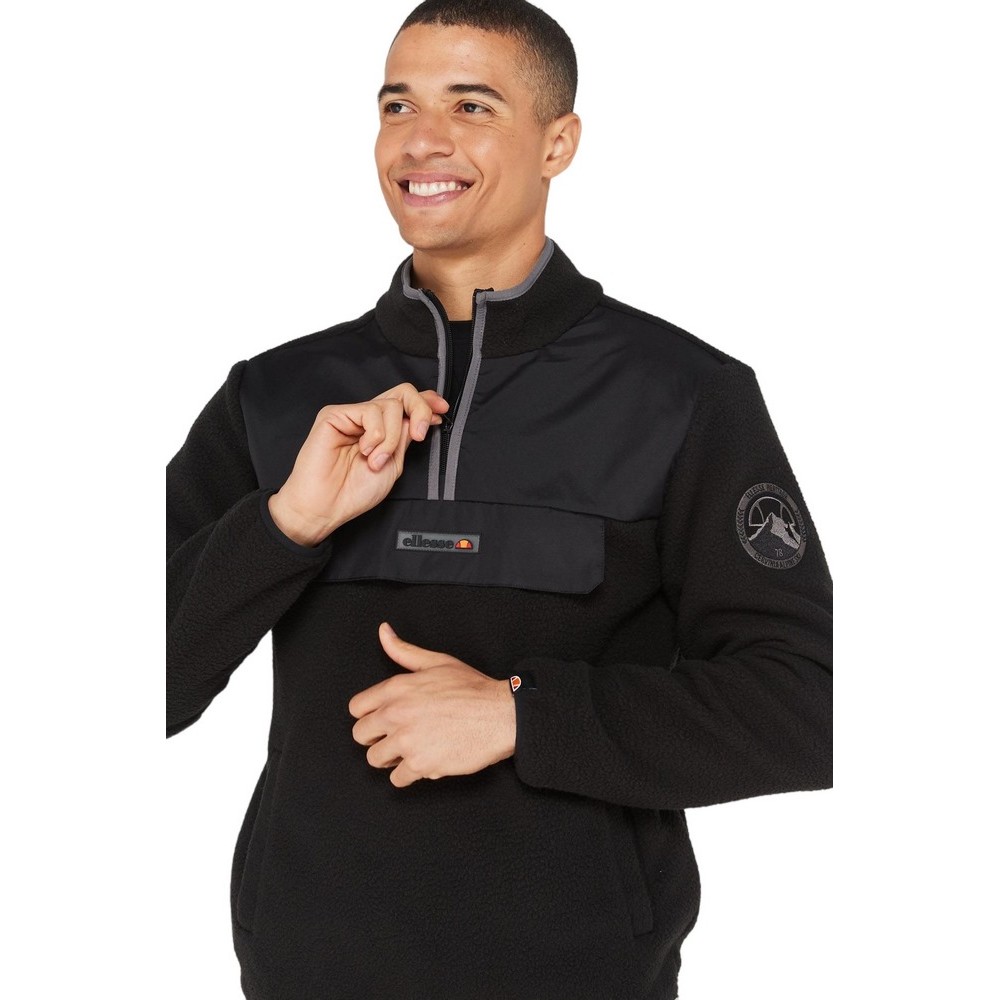 ELLESSE ZINCO OH JACKET ΜΠΟΥΦΑΝ ΑΝΔΡΙΚΟ BLACK