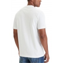 CALVIN KLEIN JEANS A- SS REGULAR INSTITUTIONAL LOGO T-SHIRT ΜΠΛΟΥΖΑ ΑΝΔΡΙΚΗ BRIGHT WHITE