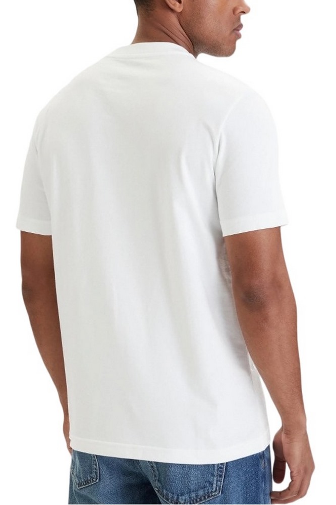 CALVIN KLEIN JEANS A- SS REGULAR INSTITUTIONAL LOGO T-SHIRT ΜΠΛΟΥΖΑ ΑΝΔΡΙΚΗ BRIGHT WHITE