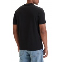 CALVIN KLEIN JEANS A- SS REGULAR INSTITUTIONAL LOGO T-SHIRT ΜΠΛΟΥΖΑ ΑΝΔΡΙΚΗ BLACK