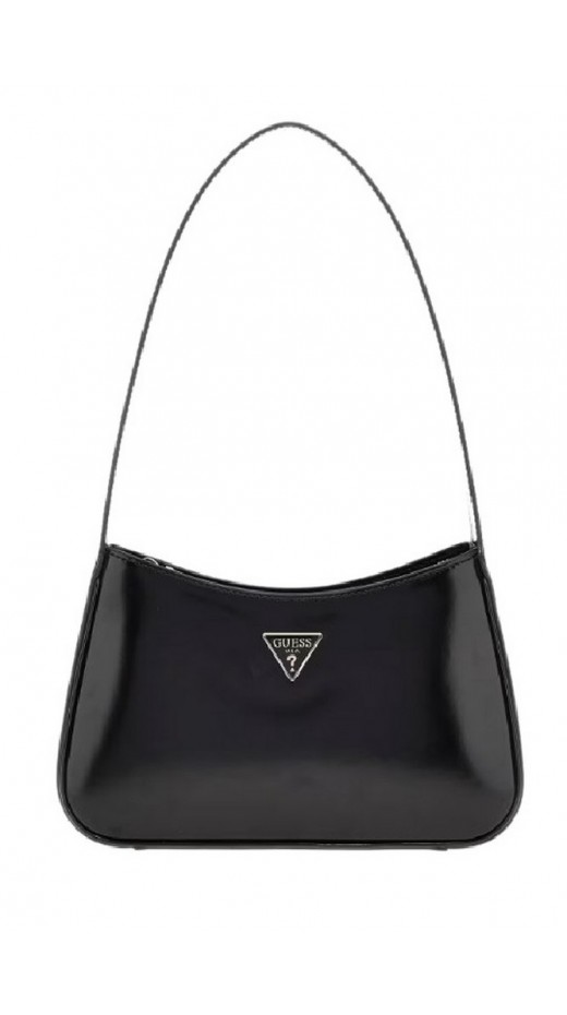 GUESS ARNELA TOP ZIP SHOULDER BAG ΤΣΑΝΤΑ ΓΥΝΑΙΚΕΙΑ BLACK