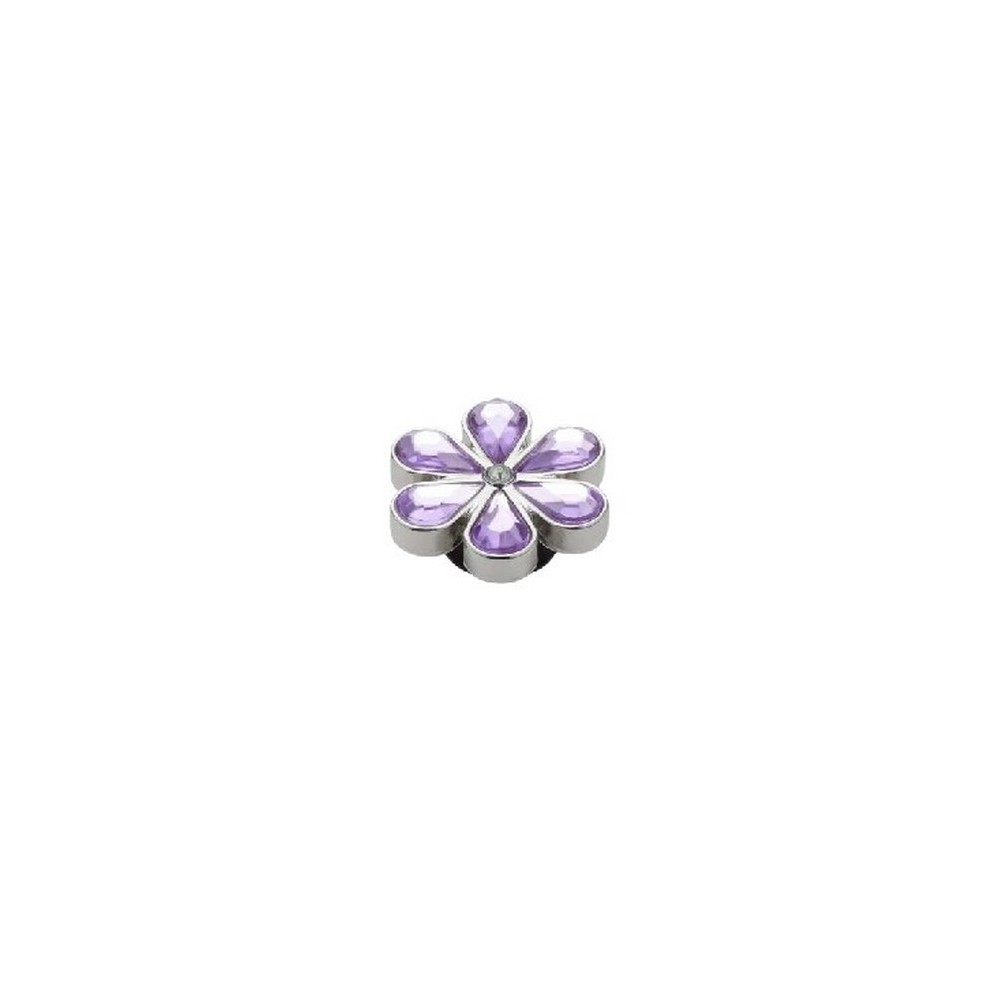 CROCS PURPLE BLINGED OUT DAISY JIBBITZ CHARMS ΑΞΕΣΟΥΑΡ ΓΥΝΑΙΚΕΙΟ PURPLE
