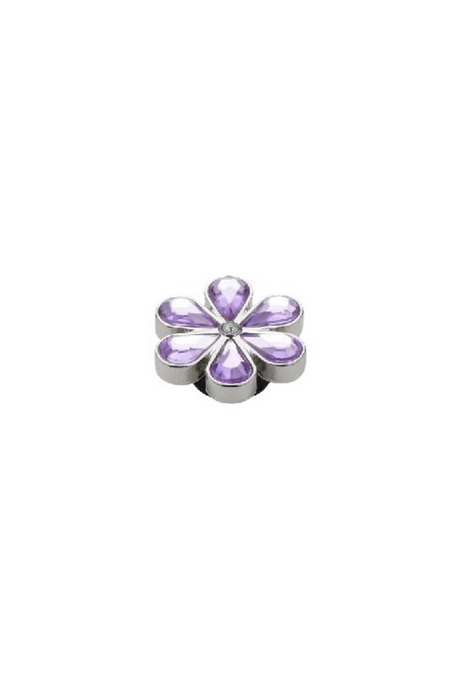 CROCS PURPLE BLINGED OUT DAISY JIBBITZ CHARMS ΑΞΕΣΟΥΑΡ ΓΥΝΑΙΚΕΙΟ PURPLE