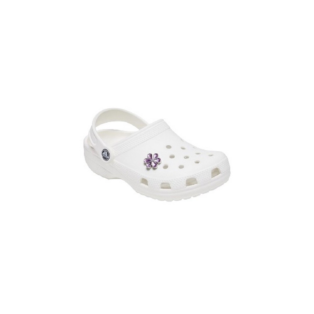 CROCS PURPLE BLINGED OUT DAISY JIBBITZ CHARMS ΑΞΕΣΟΥΑΡ ΓΥΝΑΙΚΕΙΟ PURPLE