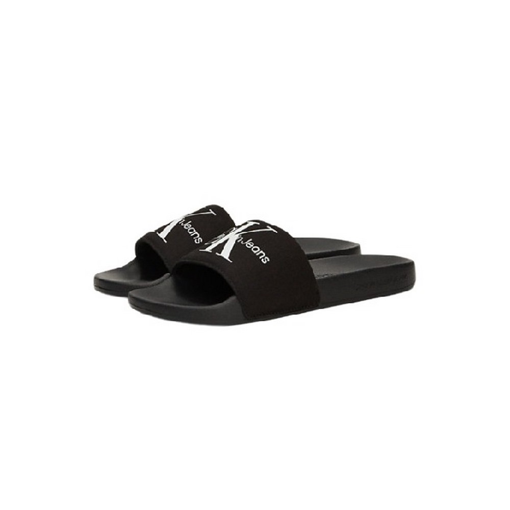 CALVIN KLEIN JEANS SLIDE MONOGRAM CO ΠΑΝΤΟΦΛΑ ΓΥΝΑΙΚΕΙΑ BLACK