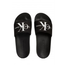 CALVIN KLEIN JEANS SLIDE MONOGRAM CO ΠΑΝΤΟΦΛΑ ΓΥΝΑΙΚΕΙΑ BLACK