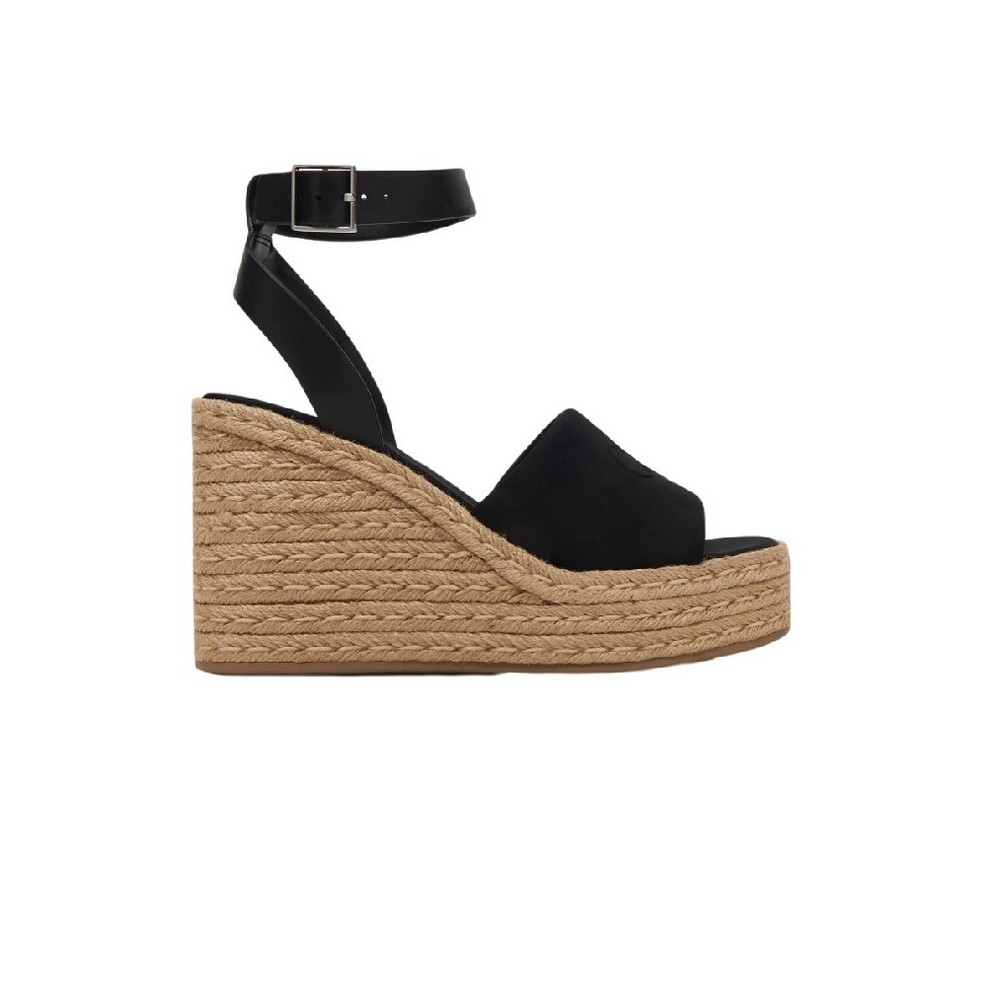 CALVIN KLEIN WEDGE ESPAD 70 NEOPR MG ΠΕΔΙΛΟ ΓΥΝΑΙΚΕΙΟ CK BLACK