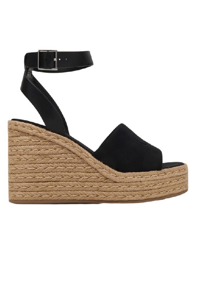 CALVIN KLEIN WEDGE ESPAD 70 NEOPR MG ΠΕΔΙΛΟ ΓΥΝΑΙΚΕΙΟ CK BLACK
