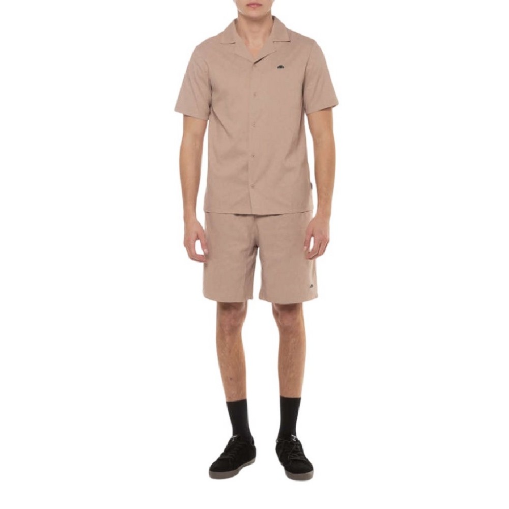 ELLESSE SARTORIA ORVIETA SHIRT ΠΟΥΚΑΜΙΣΟ ΑΝΔΡΙΚΟ BEIGE