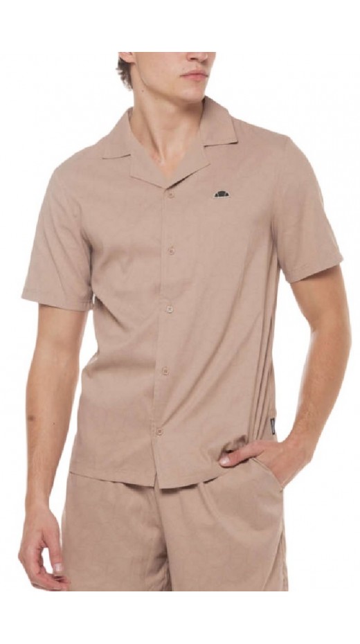 ELLESSE SARTORIA ORVIETA SHIRT ΠΟΥΚΑΜΙΣΟ ΑΝΔΡΙΚΟ BEIGE