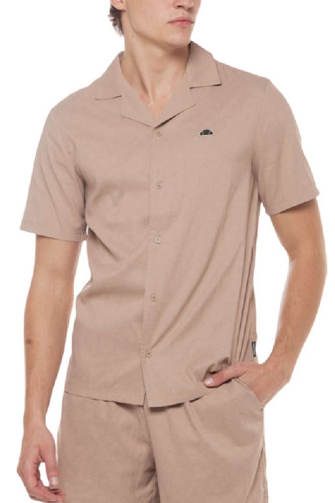 ELLESSE SARTORIA ORVIETA SHIRT ΠΟΥΚΑΜΙΣΟ ΑΝΔΡΙΚΟ BEIGE