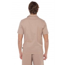 ELLESSE SARTORIA ORVIETA SHIRT ΠΟΥΚΑΜΙΣΟ ΑΝΔΡΙΚΟ BEIGE
