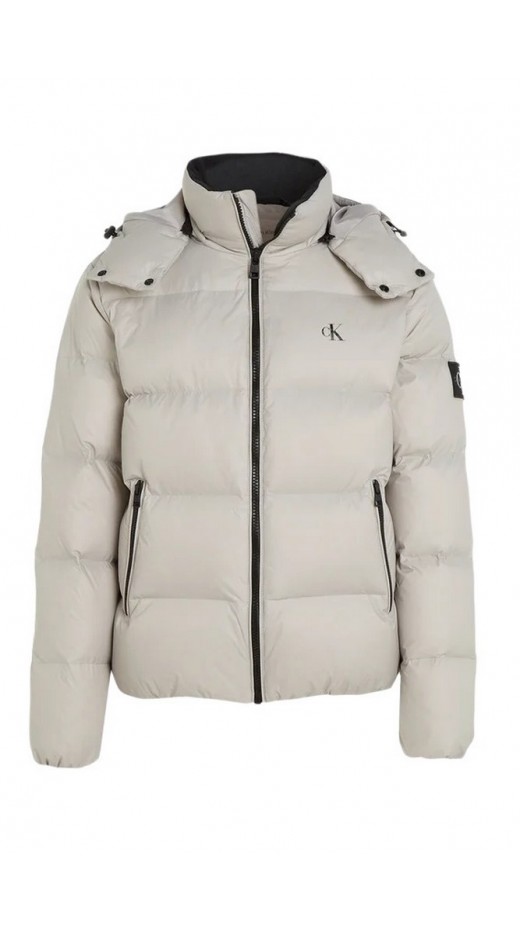CALVIN KLEIN JEANS ESSENTIALS DOWN JACKET ΜΠΟΥΦΑΝ ΑΝΔΡΙΚΟ GREY