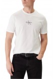 CALVIN KLEIN JEANS 30S MICRO MONOLOGO GRAPHIC T-SHIRT ΜΠΛΟΥΖΑ ΑΝΔΡΙΚΗ BRIGHT WHITE