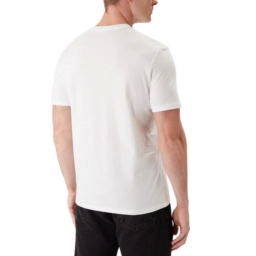 CALVIN KLEIN JEANS 30S MICRO MONOLOGO GRAPHIC T-SHIRT ΜΠΛΟΥΖΑ ΑΝΔΡΙΚΗ BRIGHT WHITE