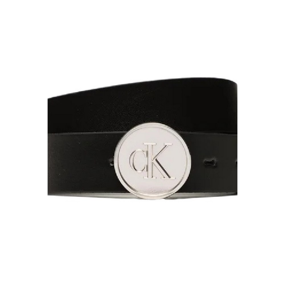 CALVIN KLEIN JEANS MONO SEASONAL LTHR BELT 30MM ΖΩΝΗ ΓΥΝΑΙΚΕΙΑ BLACK