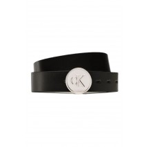 CALVIN KLEIN JEANS MONO SEASONAL LTHR BELT 30MM ΖΩΝΗ ΓΥΝΑΙΚΕΙΑ BLACK