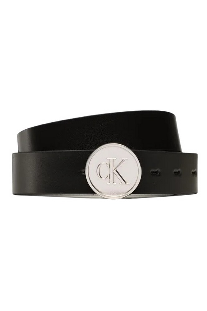 CALVIN KLEIN JEANS MONO SEASONAL LTHR BELT 30MM ΖΩΝΗ ΓΥΝΑΙΚΕΙΑ BLACK