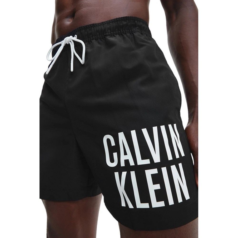 CALVIN KLEIN JEANS MEDIUM DRAWSTRING-NOS ΜΑΓΙΟ ΑΝΔΡΙΚΟ BLACK