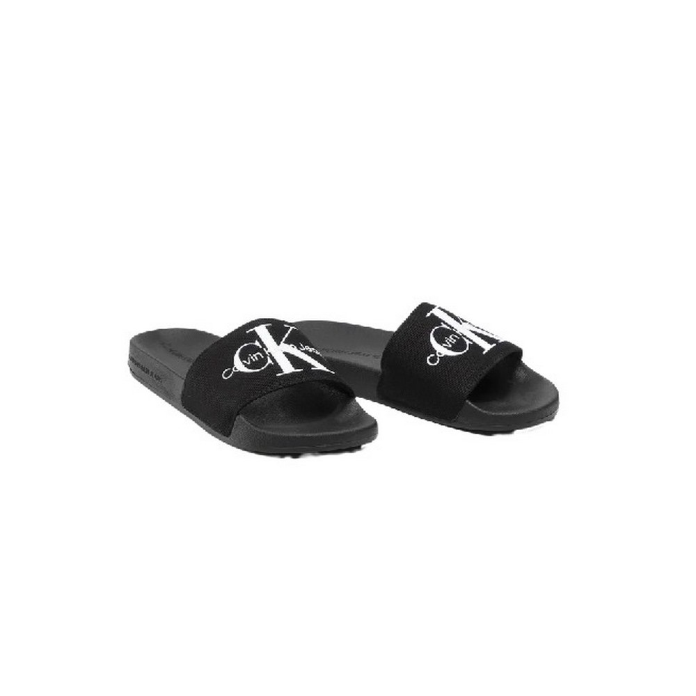 CALVIN KLEIN JEANS SLIDE MONOGRAM CO ΠΑΝΤΟΦΛΑ ΓΥΝΑΙΚΕΙΑ BLACK