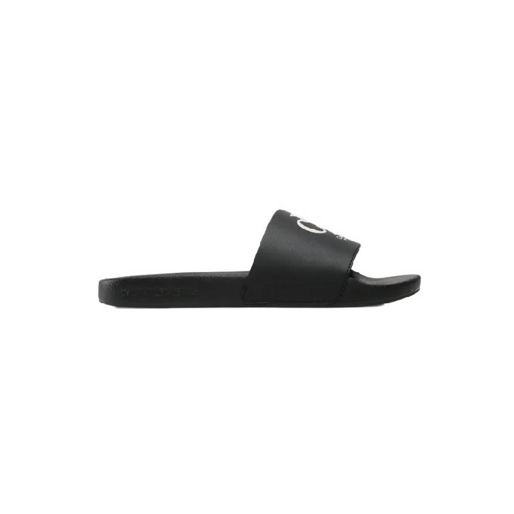 CALVIN KLEIN JEANS SLIDE OVERSIZED BRAND ΠΑΝΤΟΦΛΑ ΑΝΔΡΙΚΗ BLACK